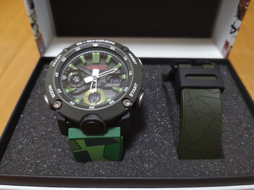 超クール！Gorillaz x G-SHOCKコラボモデルを買ってみた件