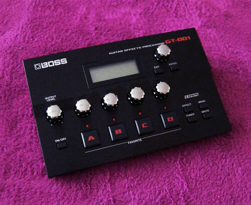 Roland Boss GT-001 Guitar Effects Processor Review