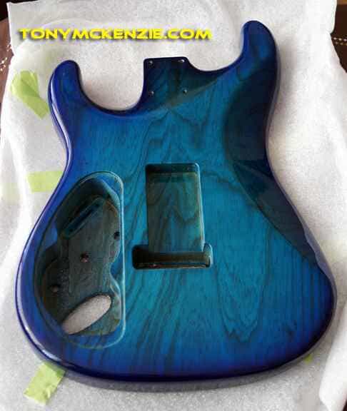 Fender Stratocaster Warmoth Swamp Ash Blue Burst Review