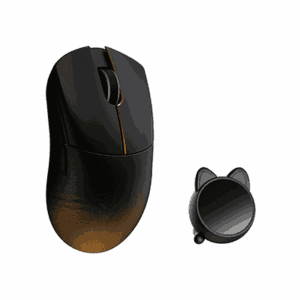 レビュー】WLMOUSE HUAN｜丸形液晶のネコ型ドングルが目を引く個性派