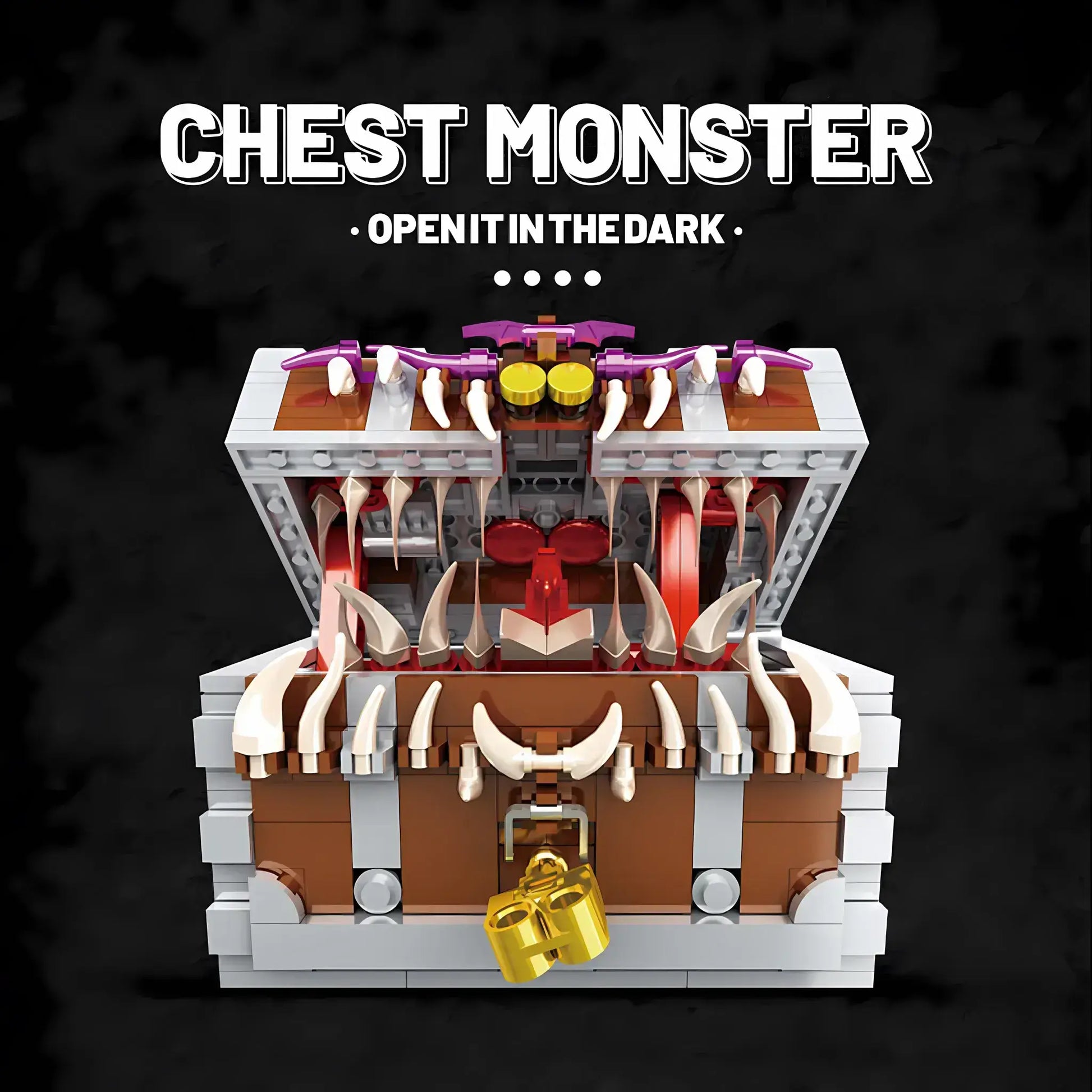Tongshengju Keep My Specialty Chest Monster (560PCS) Building