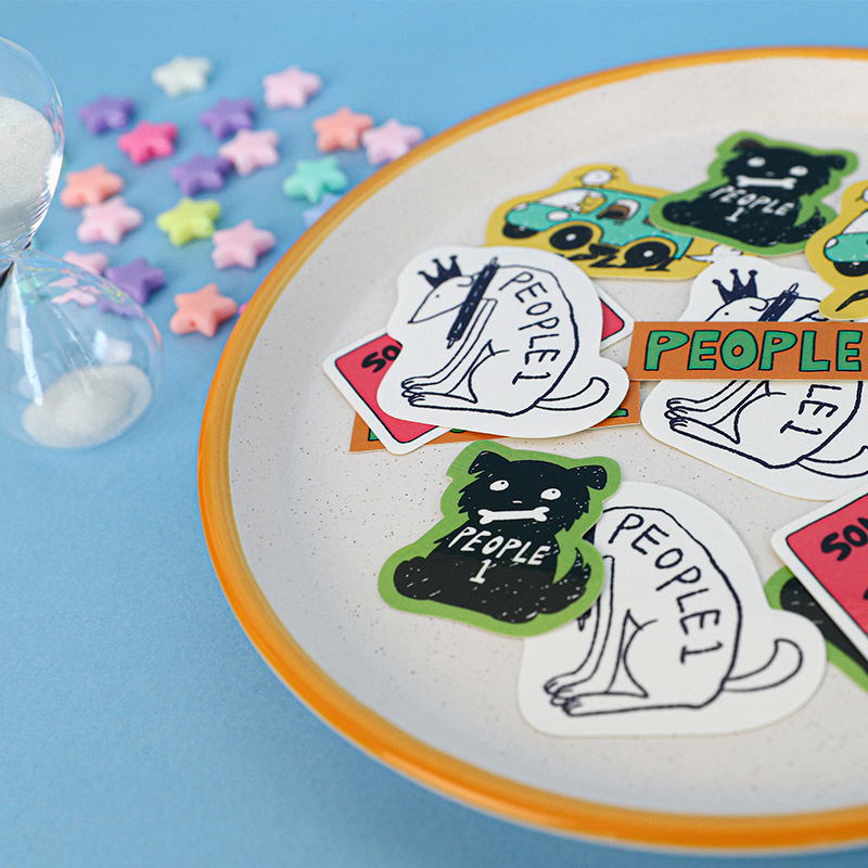 PEOPLE 1のステッカーパック | TOoKA BASE