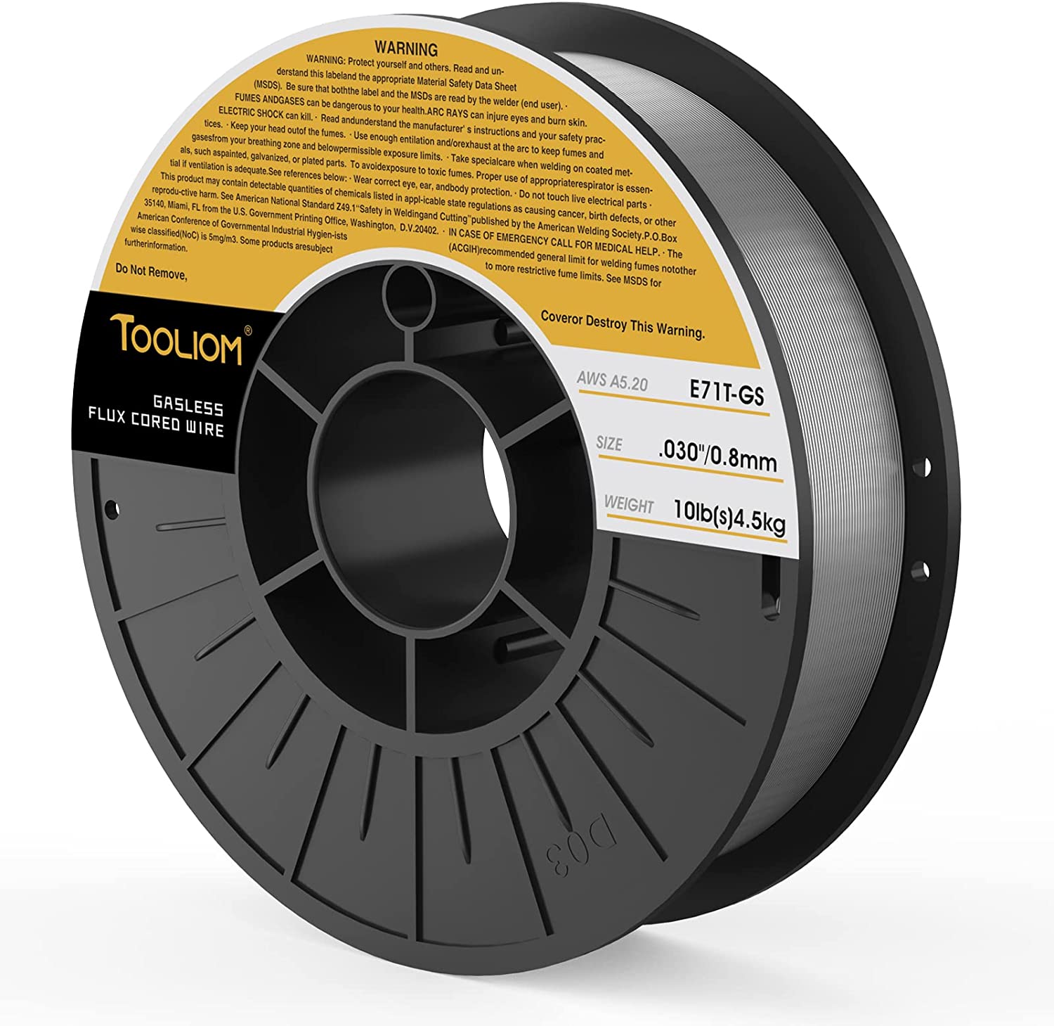 TOOLIOM E71T-GS Flux Core for TL-250M Pro – Tooliom