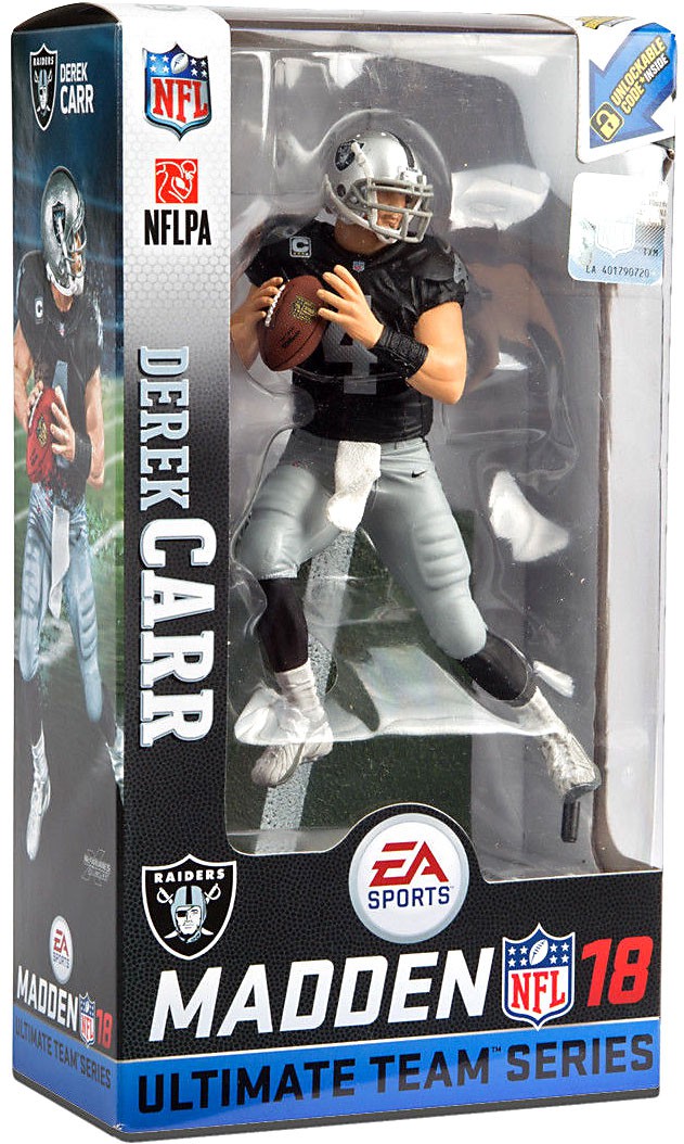 NFL EA Sports Madden 18 Ultimate Team Series 2 Derek Carr Action