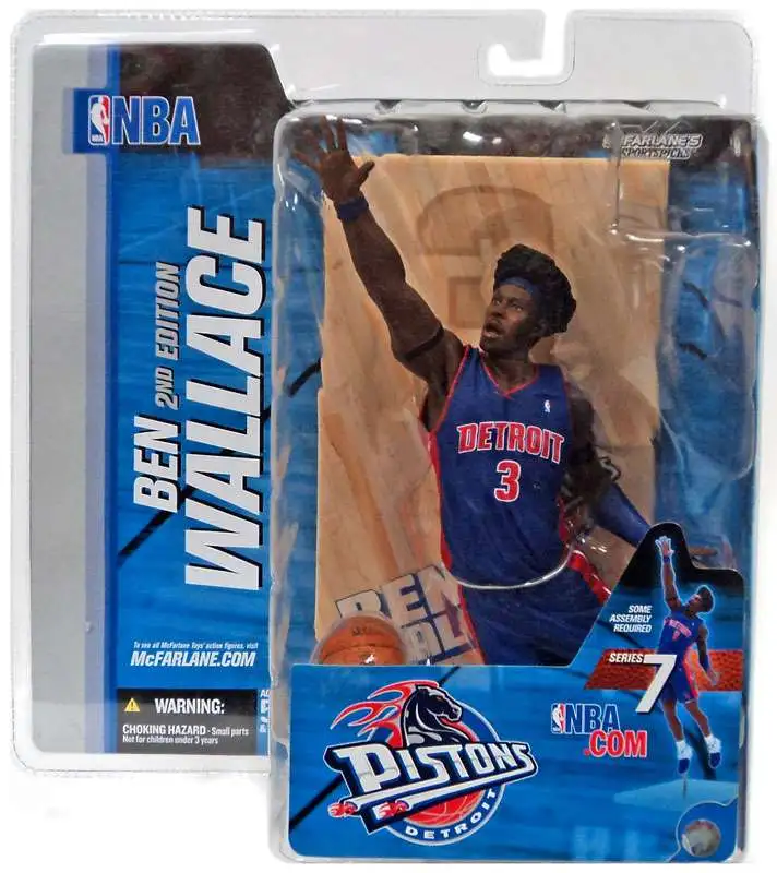 McFarlane Toys NBA Detroit Pistons Sports Basketball Series 7 Ben