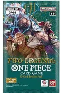 One Piece Trading Card Game Two Legends Booster Pack OP-08 ENGLISH