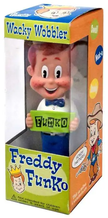 Funko Wacky Wobbler Freddy Funko Exclusive Bobble Head - ToyWiz
