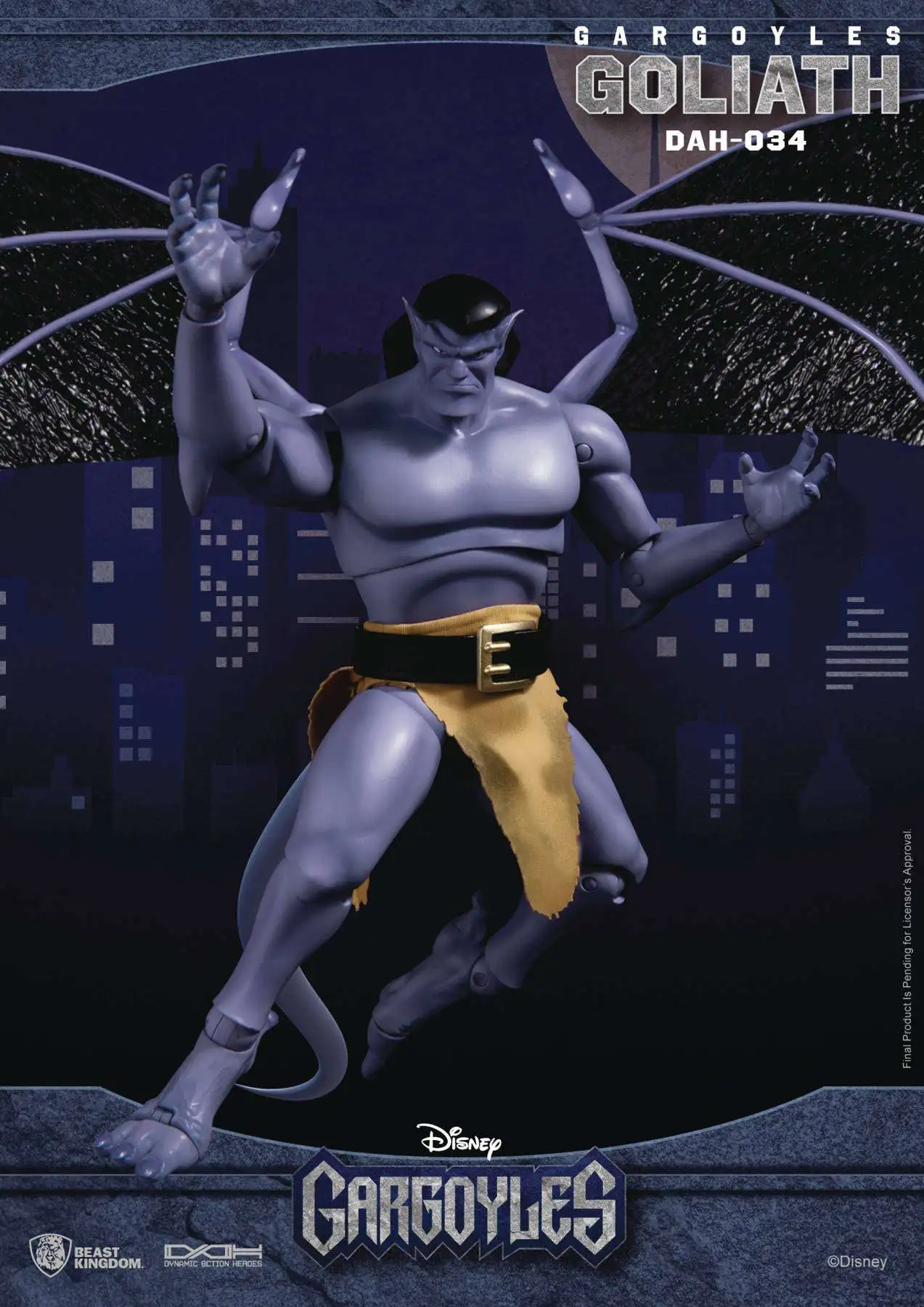 Disney Gargoyles Dynamic 8-ction Heroes Goliath 8 Action Figure