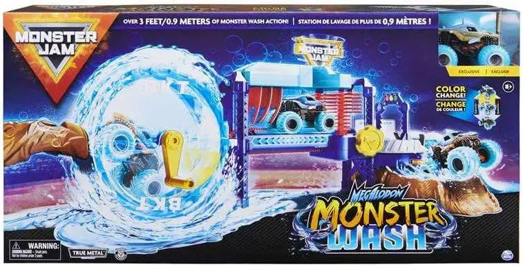 Monster Jam Megalodon Monster Wash Playset Spin Master Games - ToyWiz