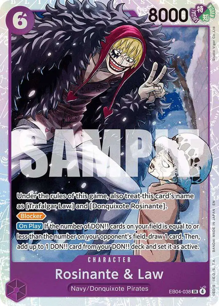 One Piece Trading Card Game The Azure Seas Seven Single Card Super