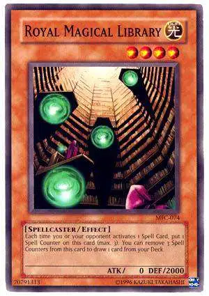 YuGiOh Magicians Force Single Card Common Royal Magical Library