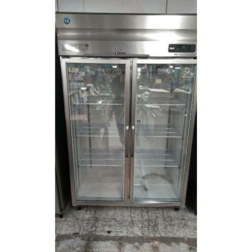 中古】冷蔵ショーケース ホシザキ USB-63BL1 幅630×奥行650×高さ1520