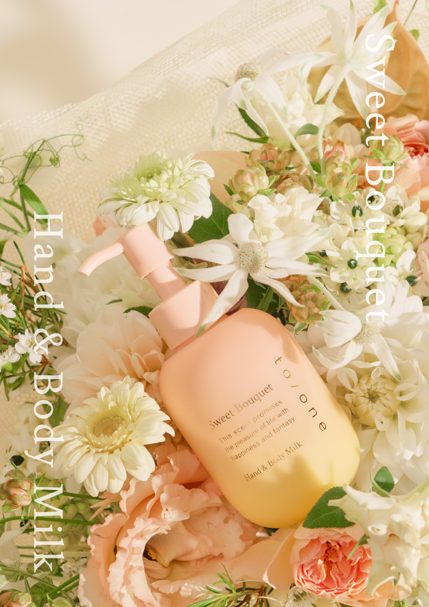 to/one】スウィート ブーケ ハンド＆ボディミルク ｜Biople WEB STORE