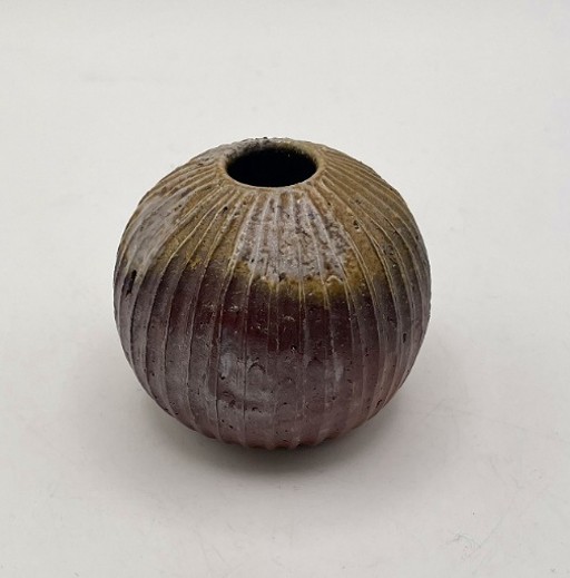 備前焼】金彩 ぐい呑 作家：相馬美鶴