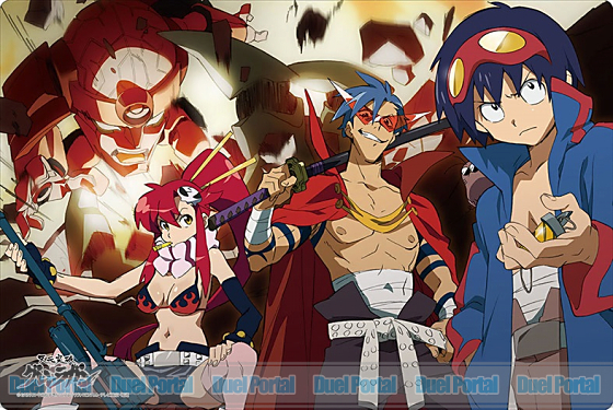 天元突破グレンラガン」ラバーマット登場！熱い雰囲気の『グレン団』と