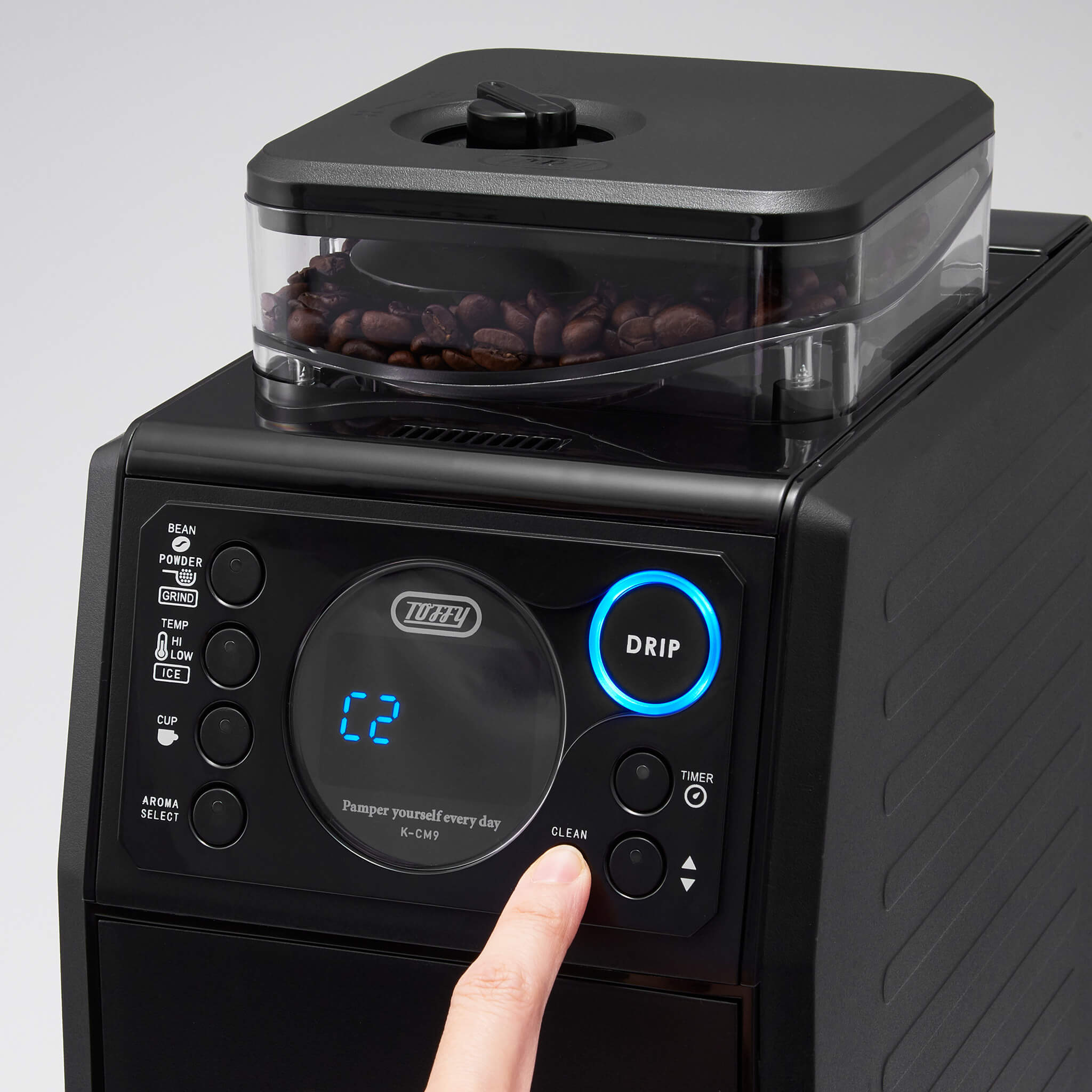 Toffy 全自動ミル付カスタムドリップコーヒーメーカー ｜ Toffy公式