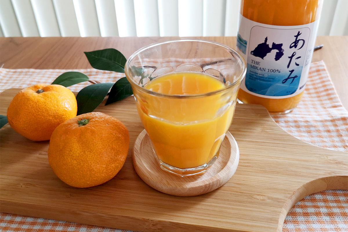 あたみTHE MIKAN 100％ - みかんジュース通販の東平屋