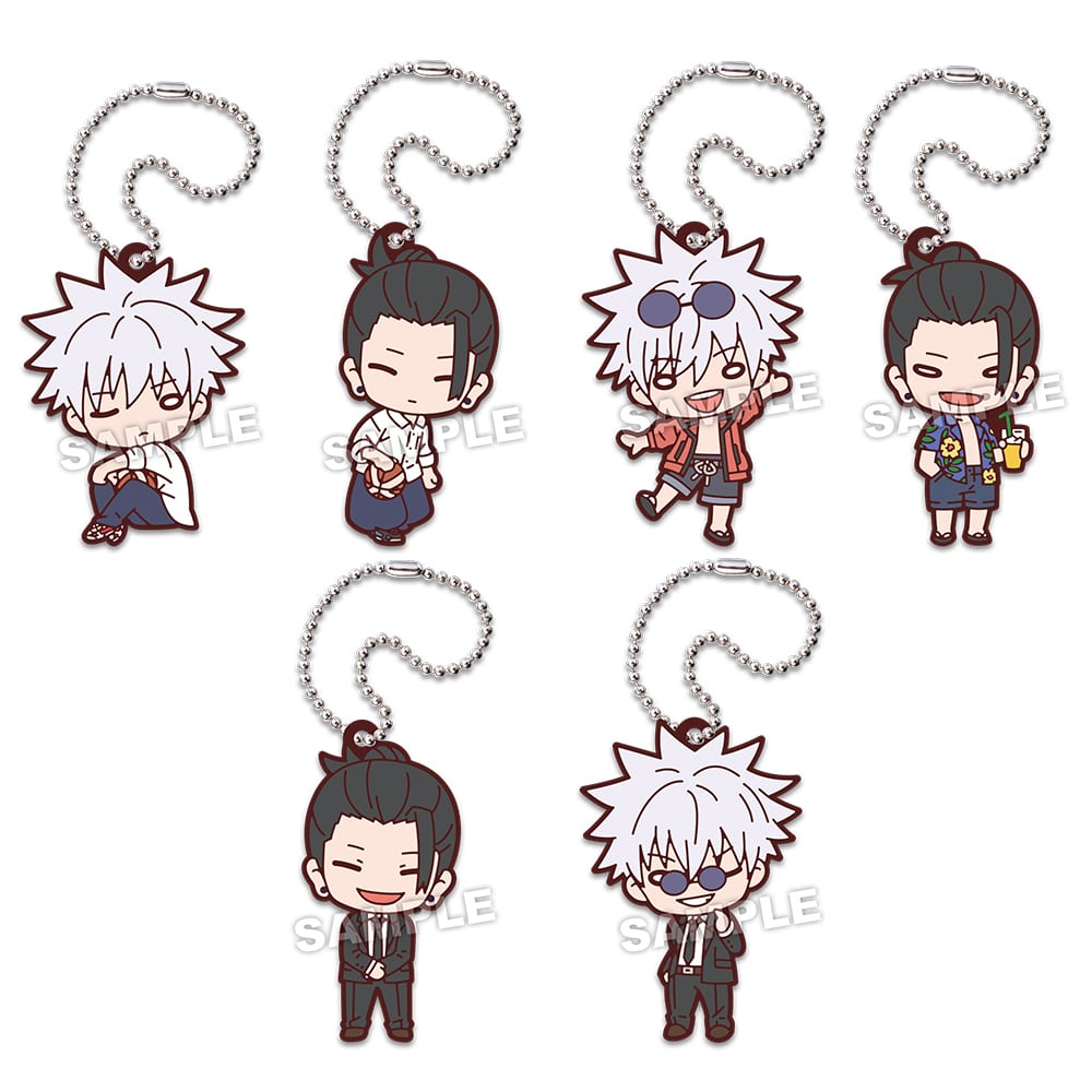 公式オンラインストア呪術廻戦 懐玉・玉折 五条・夏油 にとたん ラバー