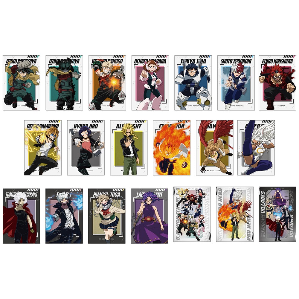 公式オンラインストア僕のヒーローアカデミア ポストカードブック 7期