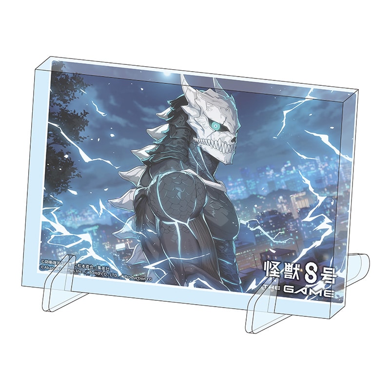公式オンラインストア怪獣8号 THE GAME アクリルブロック 怪獣8号