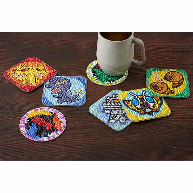 公式オンラインストアダイヤモンドフィックス コースター ゴジラ1