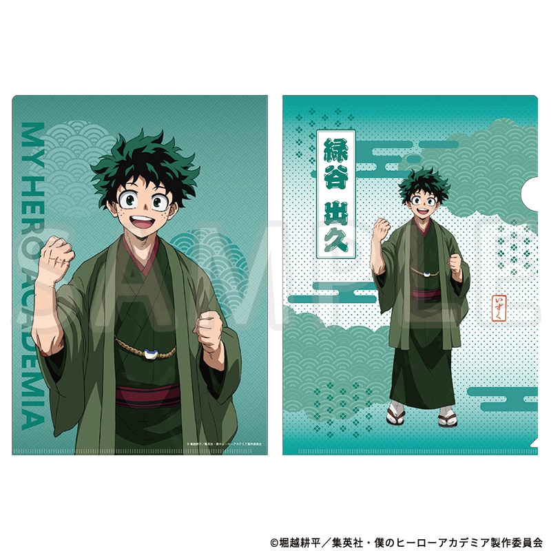 公式オンラインストア僕のヒーローアカデミア 描き下ろしA4クリア