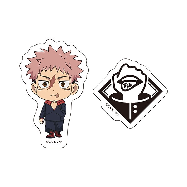 公式オンラインストア呪術廻戦 ミニキャラ ステッカーセット 虎杖悠仁