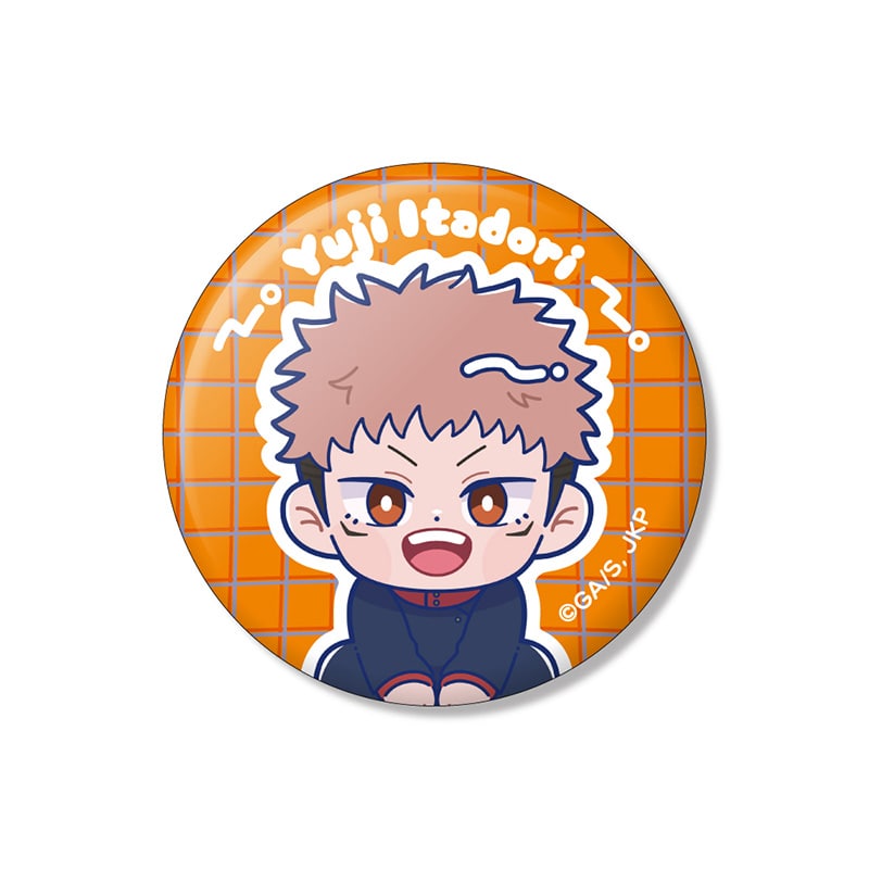 公式オンラインストア呪術廻戦 みまもりシリーズ 缶バッジ 虎杖悠仁