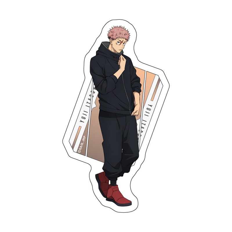 公式オンラインストア呪術廻戦 ダイカットステッカー 虎杖悠仁 JF2026