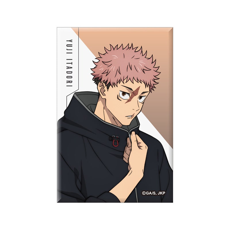 公式オンラインストア呪術廻戦 スクエア缶マグネット 虎杖悠仁 JF2026