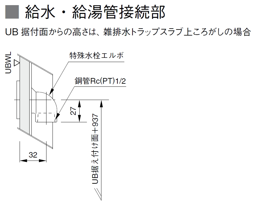 TOTOシャワールームJSV0808UT基本仕様 Tタイプ TOTOシャワーユニット