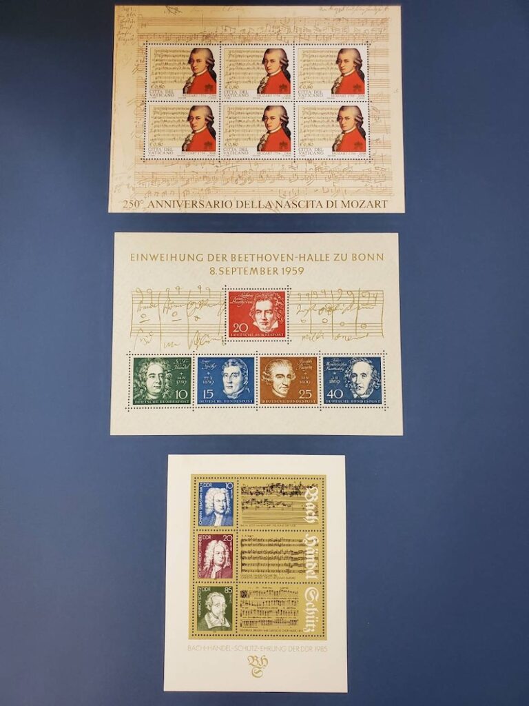 17 音楽家の切手 | 外井法律事務所