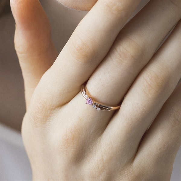 K10ピンクゴールド リング | 111446143109 | 【公式】4℃ジュエリー