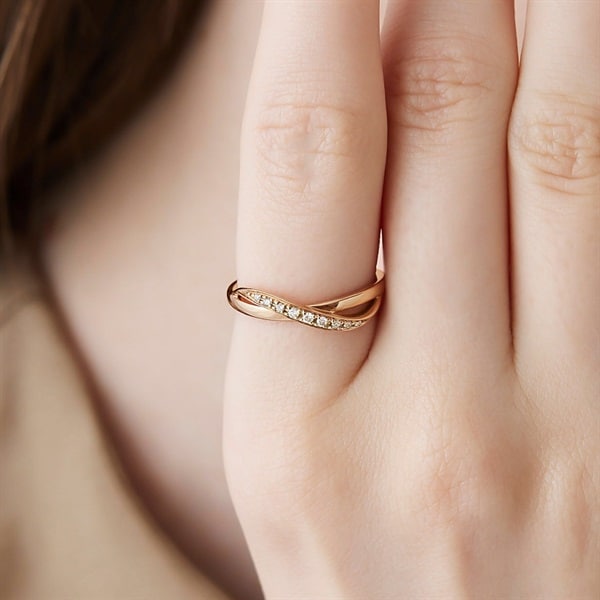 K18ピンクゴールド リング | 111631143103 | 【公式】4℃ジュエリー