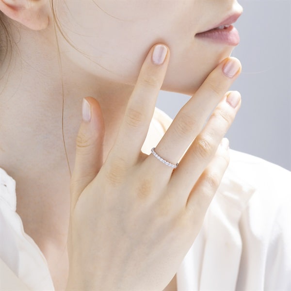 K10ホワイトゴールド リング | 111846143201 | 【公式】4℃ジュエリー