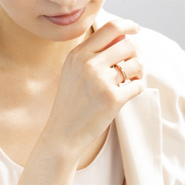 K10ピンクゴールド リング | 111036143103 | 【公式】4℃ジュエリー