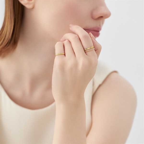 K10イエローゴールド リング | 112446742001 | 【公式】4℃ジュエリー