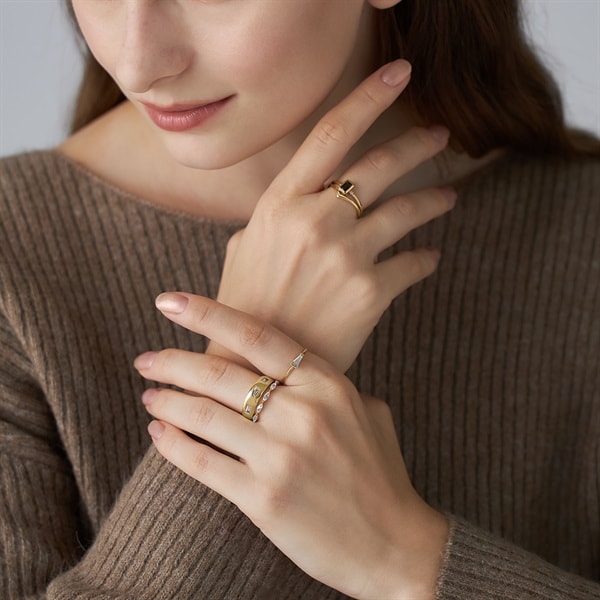 K10イエローゴールド リング | 112446143014 | 【公式】4℃ジュエリー