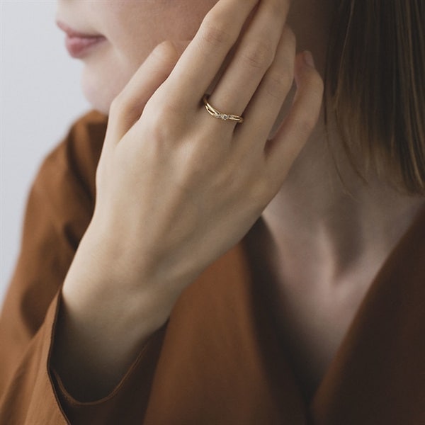 K10イエローゴールド リング | 112146143003 | 【公式】4℃ジュエリー