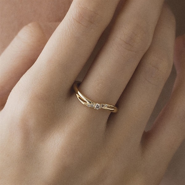 K10イエローゴールド リング | 112146143003 | 【公式】4℃ジュエリー