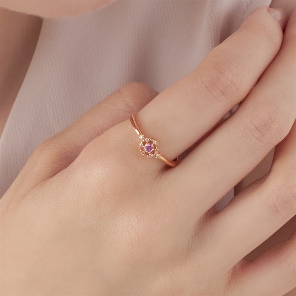 K18ピンクゴールド リング | 112331143103 | 【公式】4℃ジュエリー