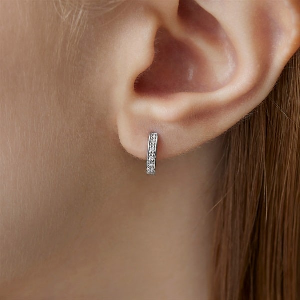 プラチナ ピアス | 112343155008 | 【公式】4℃ジュエリー オンライン