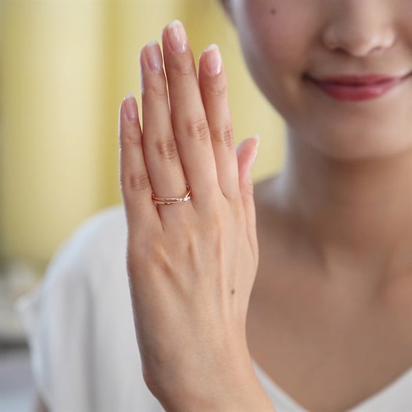 K10ピンクゴールド リング | 151336143113 | 【公式】Canal4℃ (カナル