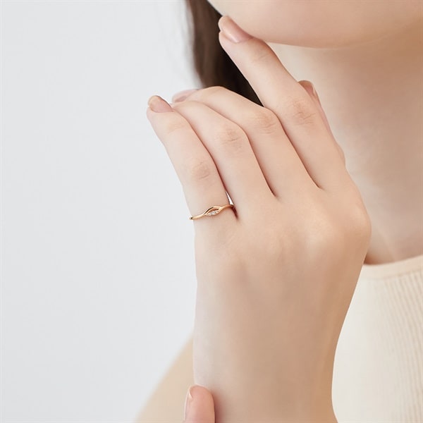 K18ピンクゴールド ピンキーリング | 152441543101 | 【公式】Canal4