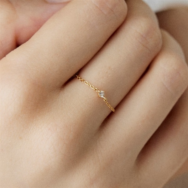 K18イエローゴールド チェーンリング | 152221243004 | 【公式