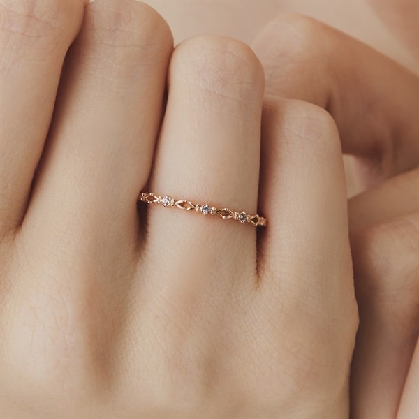 K10ピンクゴールド リング | 152246043101 | 【公式】Canal4℃ (カナル