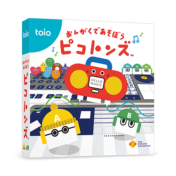 toio（トイオ）」専用タイトル『おんがくであそぼう ピコトンズ』 2020
