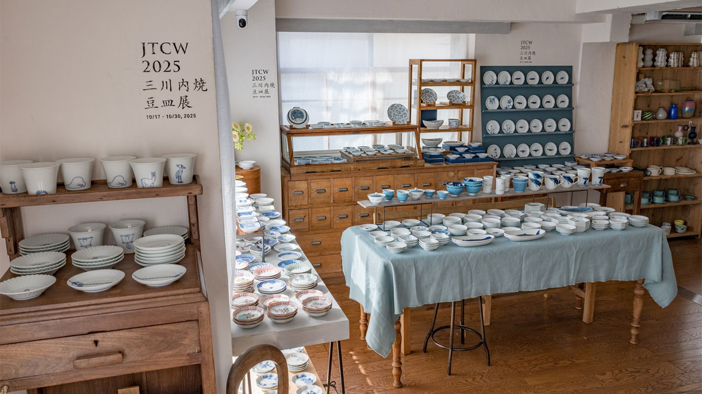 JTCW2025 | 三川内焼豆皿展 at TOKYO FANTASTIC 201 – ドライフラワー