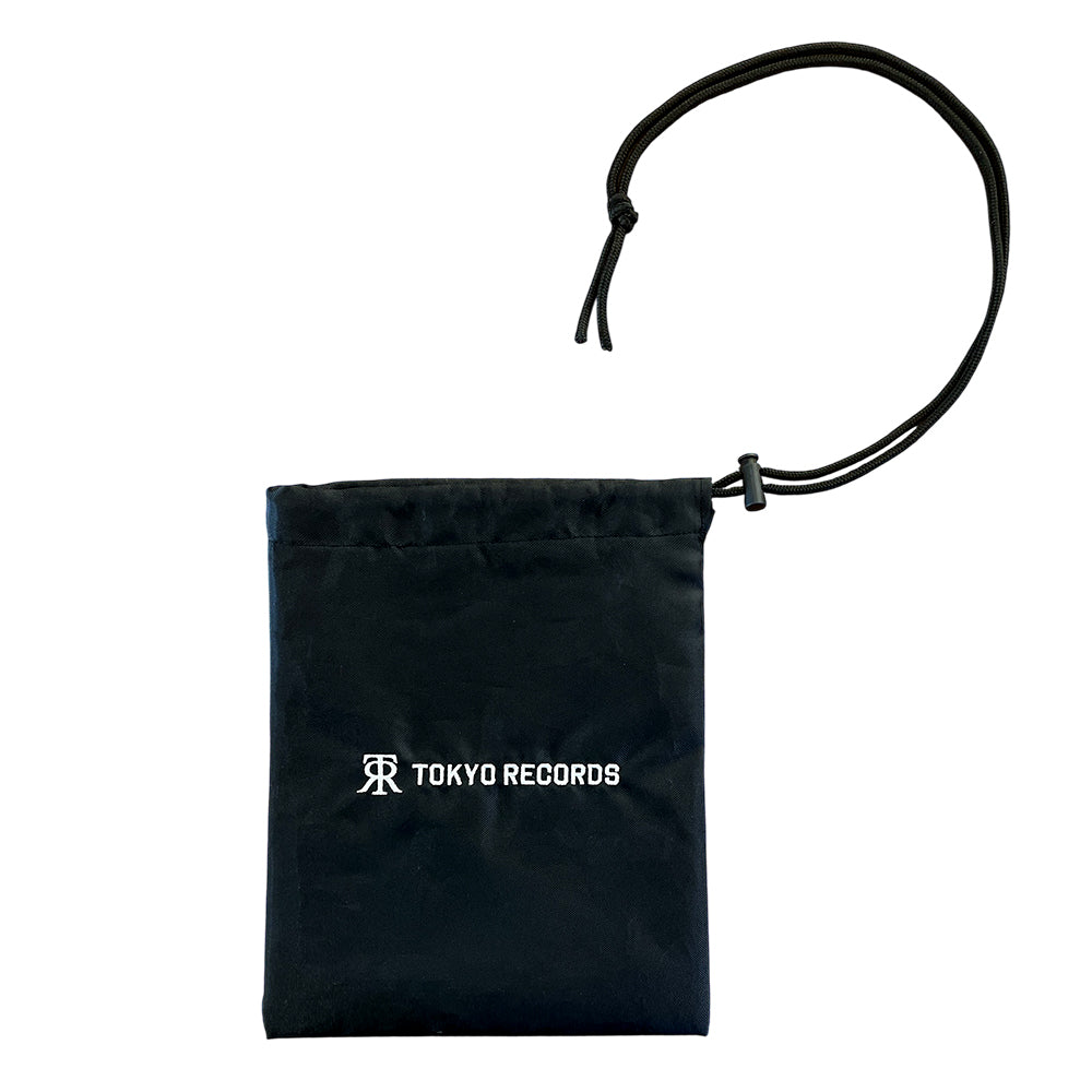 NARITA THOMAS SIMPSON×TOKYO RECORDSコラボ 巾着ショルダーバッグ