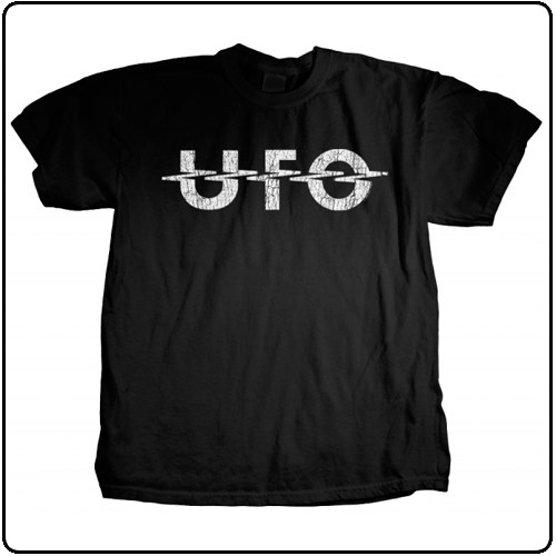 UFO】ロックTシャツ メンズ バンドTシャツ メンズ UFO Vintage Logo